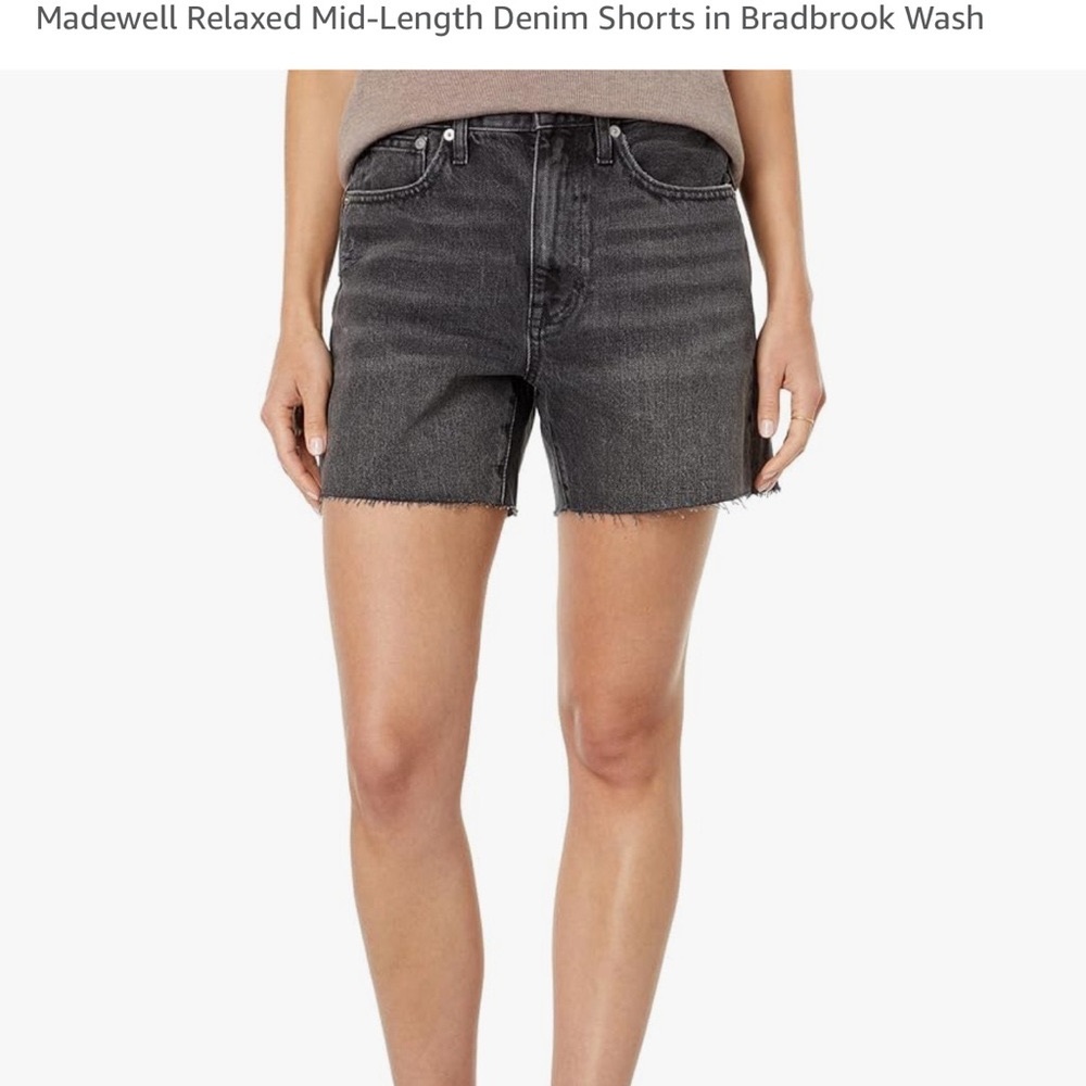Madewell Relaxed Denim Shorts